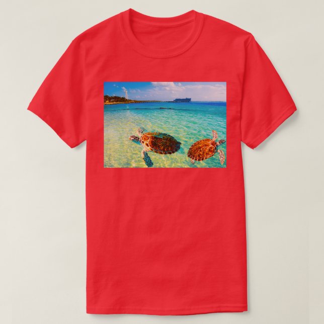 Double Turtles T-Shirt (Design Front)