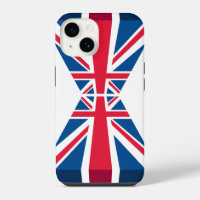 Double Union Jack, British flag in 3D