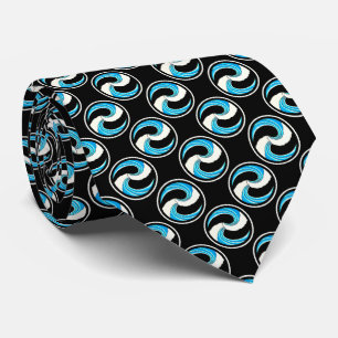Double Wave Tattoo Tie