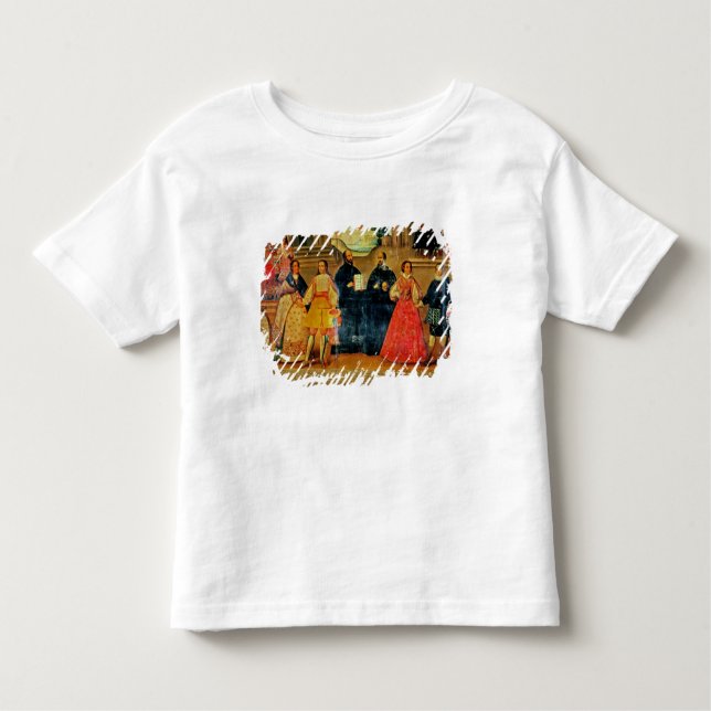 Double wedding between two Inca women Toddler T-Shirt (Front)