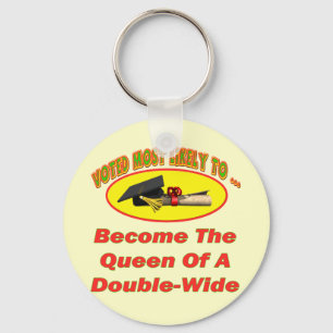 Double-Wide Queen Key Ring
