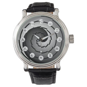 Double Yin Yang Spiral (Jpn) by Kenneth Yoncich Watch