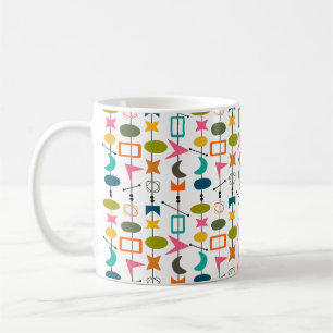 Doubled Mid-Century Modern Skewers  Coffee Mug