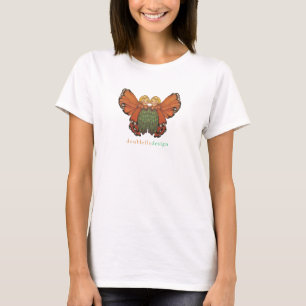 DoubleFly logo Baby Doll Tshirt
