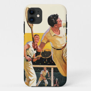 Doubles Tennis Match iPhone 11 Case