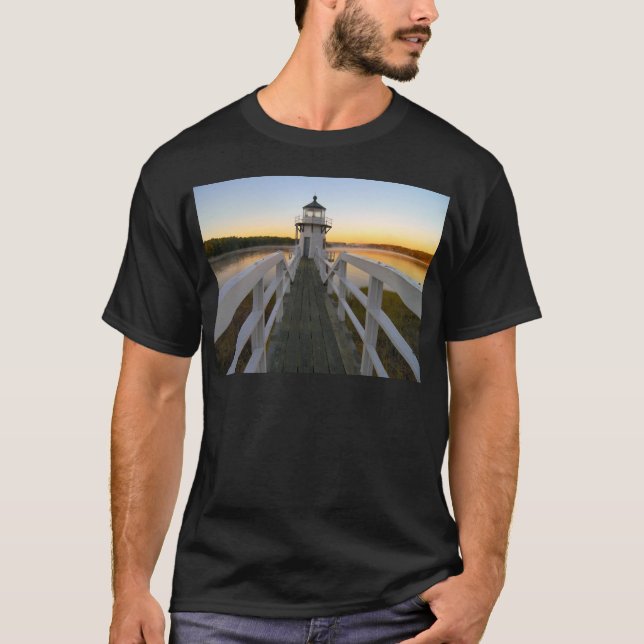Doubling Point Light, Maine T-Shirt (Front)