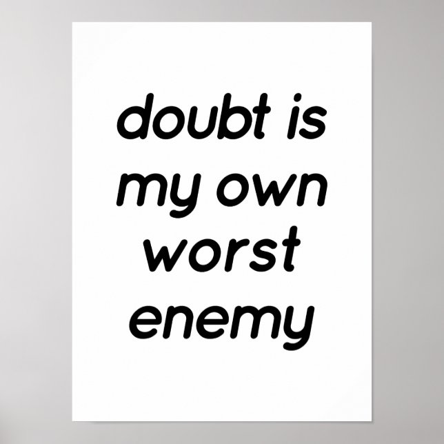 Doubt Poster (Front)