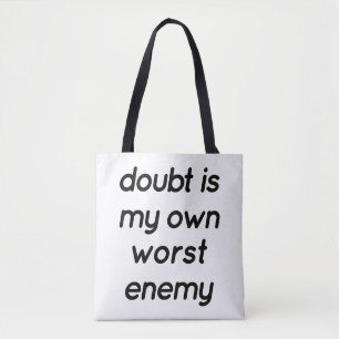 Doubt Shoulder Tote Bag