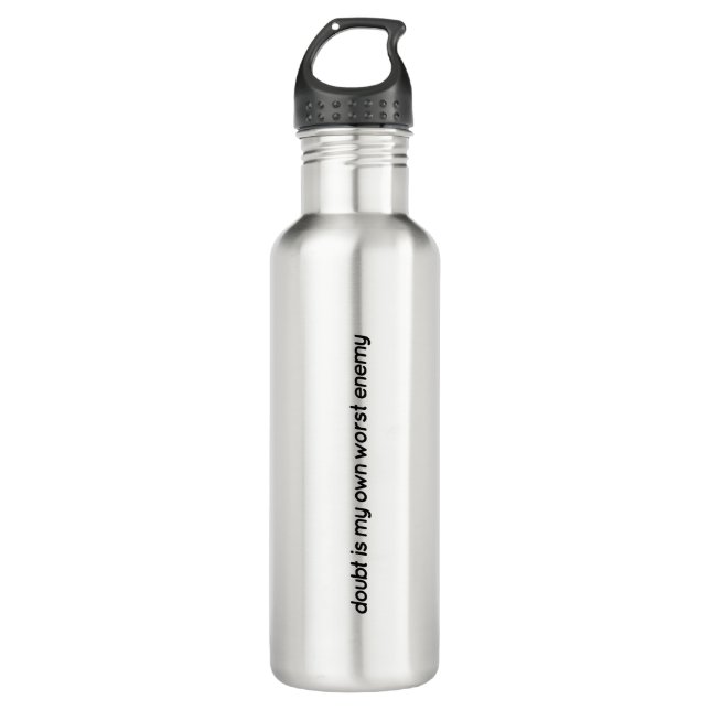 Doubt Water Bottle (Front)