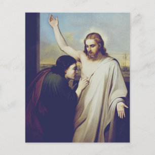 Doubting Saint Thomas by Silvestro Lega