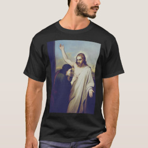 Doubting Saint Thomas by Silvestro Lega Men's  T-Shirt