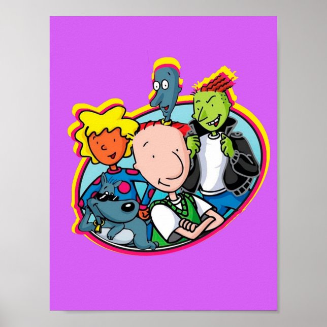Doug and friends poster (Front)