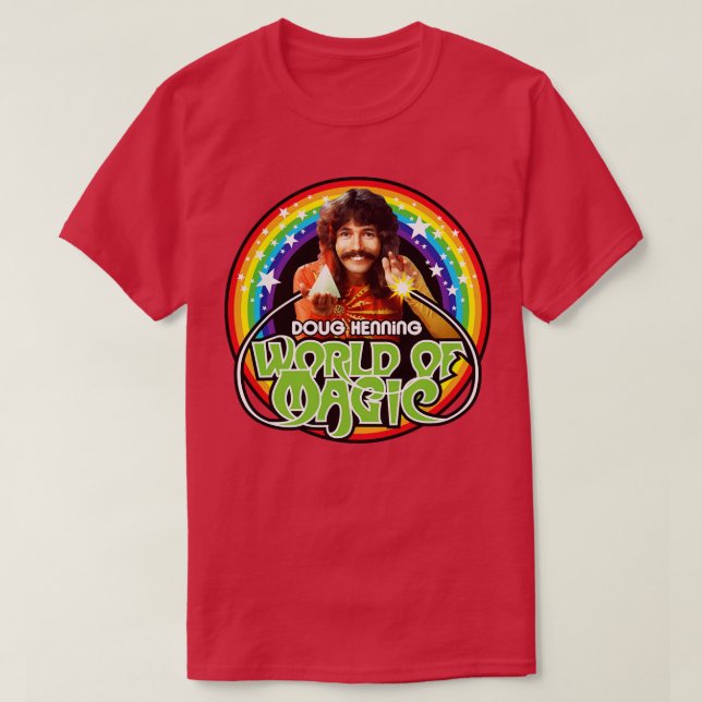 Doug Henning Magic T-Shirt (Design Front)