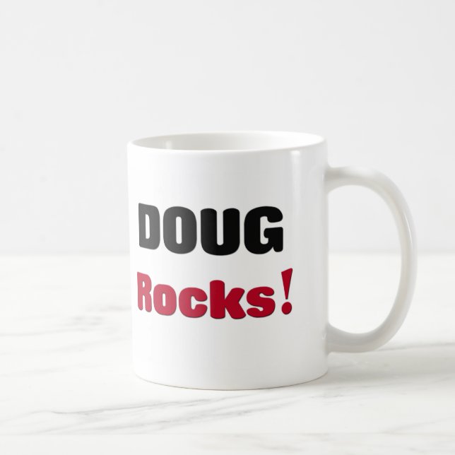 Doug Rocks Coffee Mug (Right)