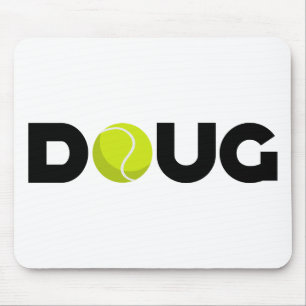 Doug Tennis Mouse Pad