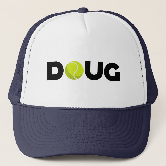 Doug Tennis Trucker Hat (Front)