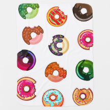 Doughnut baby blanket