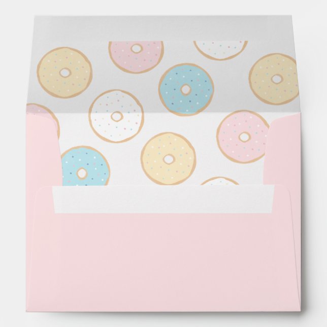 Doughnut Baby Sprinkle Envelope (Back (Bottom))