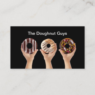 Doughnut Bakery Customer Loyalty Business Cards