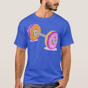 Doughnut Barbell Novelty  T-Shirt