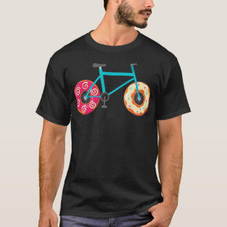 Doughnut Bicycle With Doughnut Wheels T-Shirt