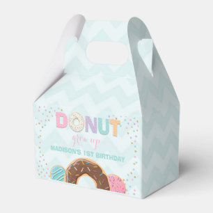 Doughnut Birthday Party Favour Box Doughnut Grow U