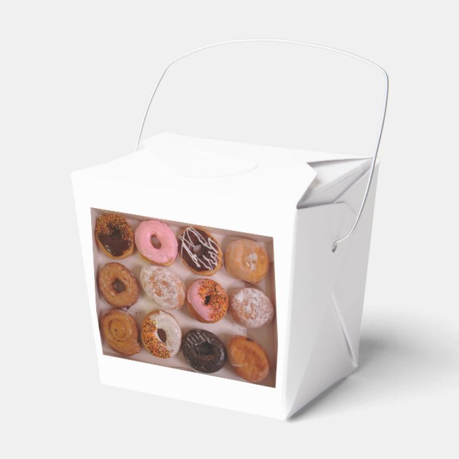 Doughnut Box! Favour Box (Front Side)
