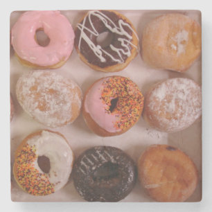 Doughnut Box! Stone Coaster
