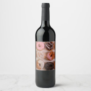 Doughnut Box! Wine Label
