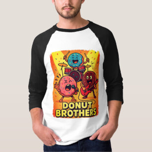 Doughnut Brothers Rock Band T-Shirt