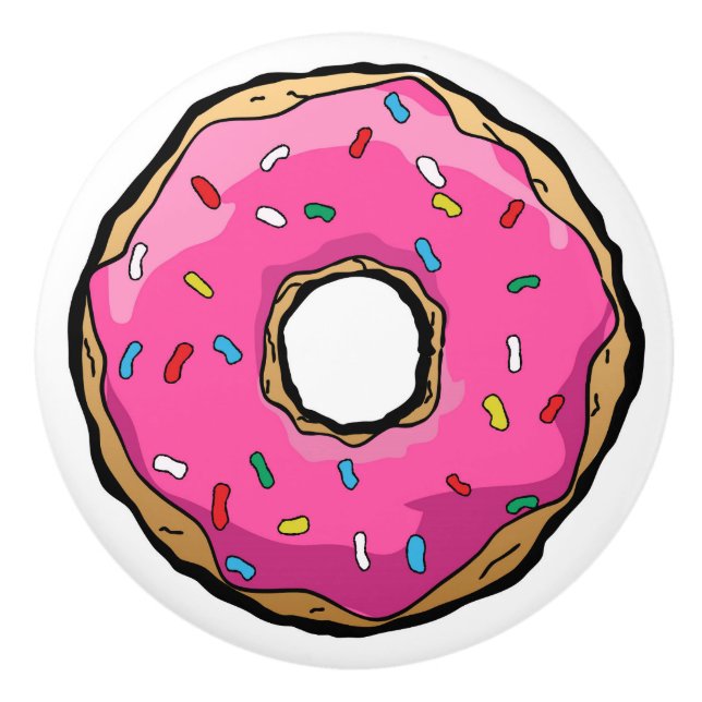 Doughnut Cabinet Knob (Front)