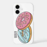Doughnut cartoon illustration 