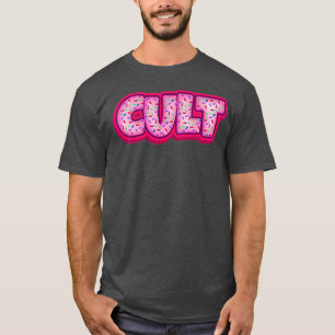 Doughnut Cult Baker Doughnuts Lover Baking Horror T-Shirt