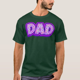 Doughnut Dad Baker Doughnuts Lover Baking Father B T-Shirt