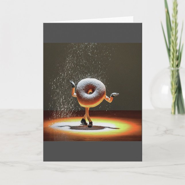 Doughnut Dancing On Stage Card (Creator Uploaded)
