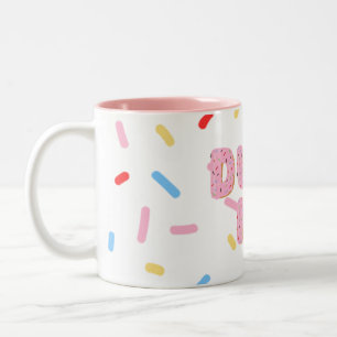 Doughnut design coffee mug