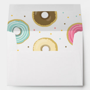 Doughnut Envelope Doughnut Sweet pink blue Girl