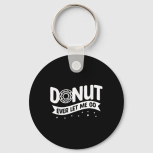 Doughnut Ever Let Me Go Wedding Marriage Bride And Key Ring