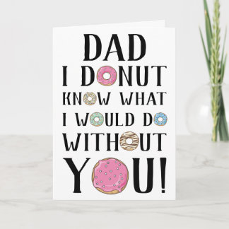 Doughnut Father's Day Card