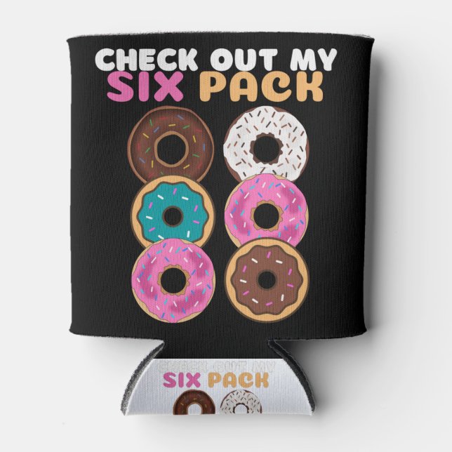 Doughnut Funny Can Cooler (Front)