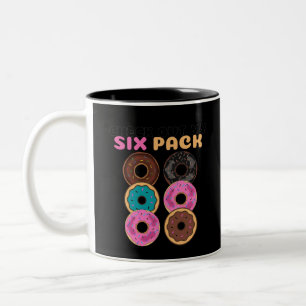 Doughnut Funny Two-Tone Coffee Mug