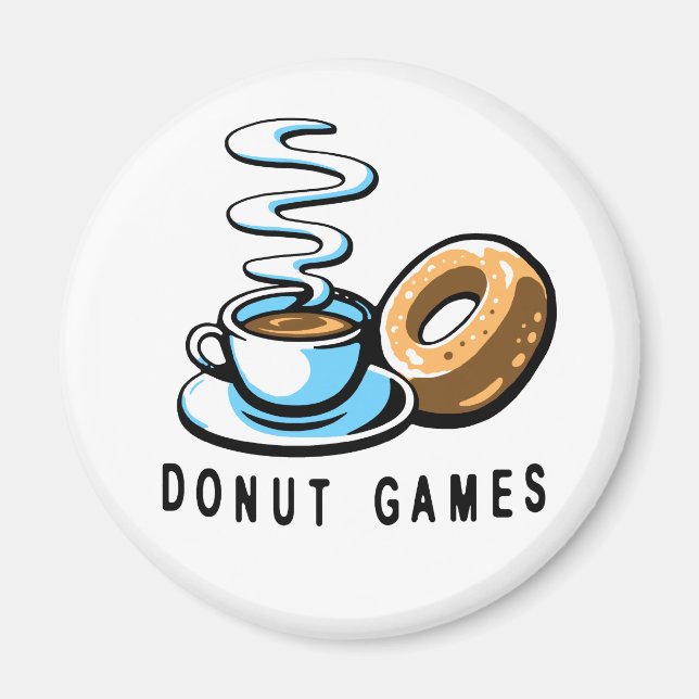 Doughnut Games Magnet (Front)