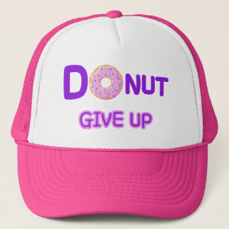 Doughnut Give up hat