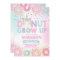 Doughnut Grow Up Birthday Invitation Doughnut & Un