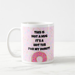 Doughnut Hot Tub Coffee Mug