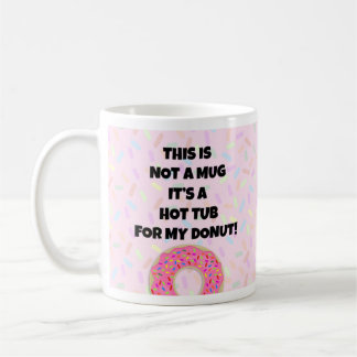 Doughnut Hot Tub Coffee Mug