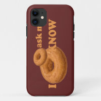 Doughnut Humour custom iPhone case
