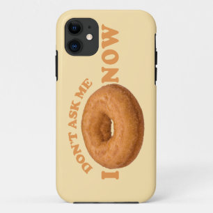 Doughnut Humour custom iPhone case