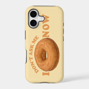 Doughnut Humour custom iPhone case