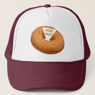 Doughnut Humour hat - choose colour